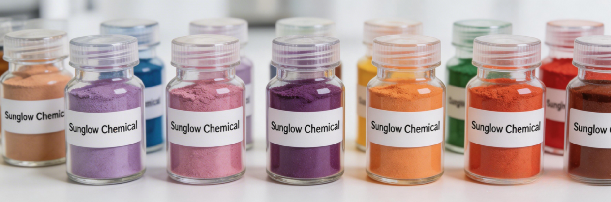 Niche organic pigments Products like violet,orange,green